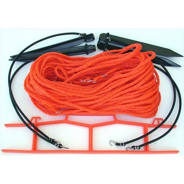 Home Court M825OS 8 Meter Orange .25-inch rope Non-adjustable Courtlines M825OS - main